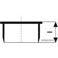 Фитинг Ostendorf заглушка KGM 200