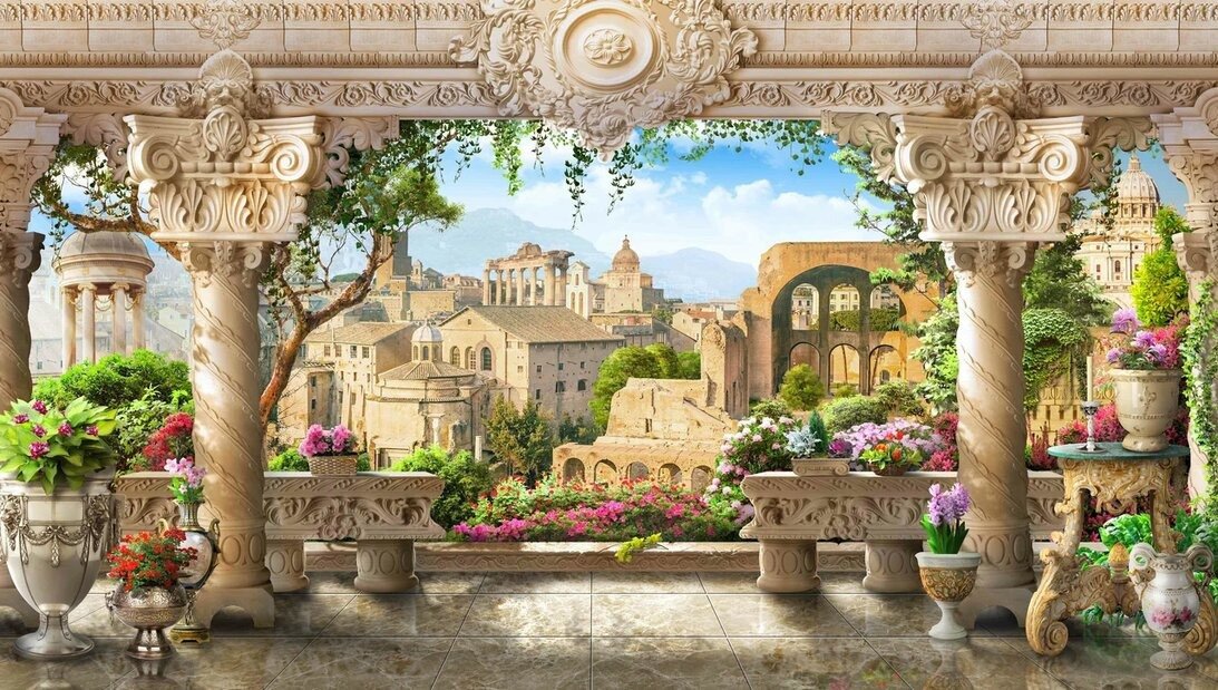 

Фотообои Citydecor Античная Фреска 468x265
