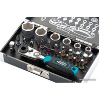 Набор трещотка с головками и битами GROSS 11361 (26 предметов)