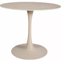 Кухонный стол Signal Amadeo ceramic 90 (травертин/кашемир)
