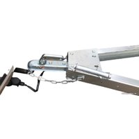 Одноосный прицеп AvtoS A20M1B тент 800