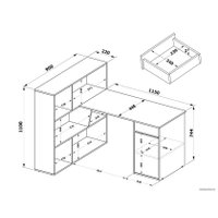 Стол Сокол СПм-12 (белый)