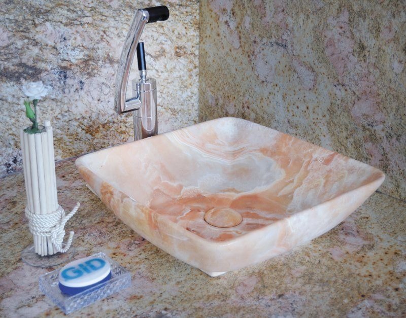 

Умывальник Gid MNC179 (оранжевый/белый)