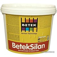 Краска Betek Silan White силиконовая для наружных работ 15 л