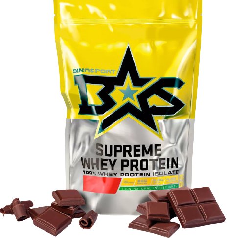 

Протеин сывороточный (изолят) Binasport Supreme Whey Protein (750г, шоколад)