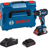 Дрель-шуруповерт Bosch GSR 18V-90 C Professional 06019K6004 (с 2-мя АКБ 4 Ач, кейс)