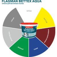 Краска MAV Flagman Bettex Aqua 11 л (серый матовый)