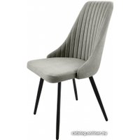 Стул Гальваник Верона-лофт (ткань, черный муар/catania smoke)