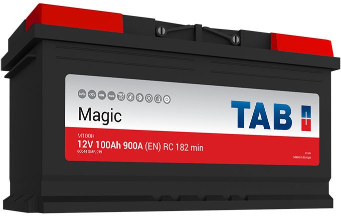 

Автомобильный аккумулятор TAB Magic 189100 (100 А/ч)