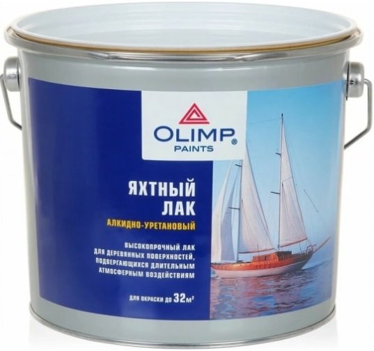 

Лак Olimp Яхтный матовый (2.7 л)