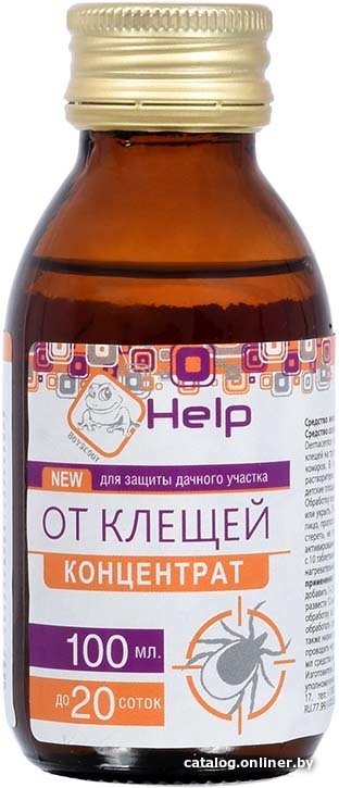 Концентрат от насекомых Help от клещей 100 мл