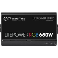 Блок питания Thermaltake Litepower RGB 650W LTP-650AL2NK