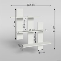 Полка Soma А-8 (дуб сонома)