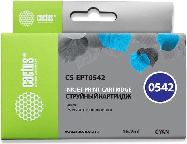 

Картридж CACTUS CS-EPT0542 (аналог Epson EPT0542)