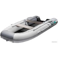 Моторно-килевая лодка Gladiator E420S (светло-серый/серый)
