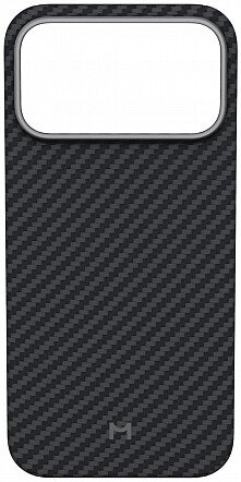 

Чехол для телефона Magssory Aramid Frame Case для iPhone 17 Pro Max Black CFB045
