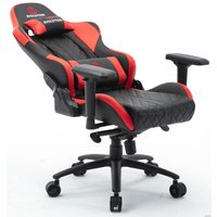 Игровое (геймерское) кресло Evolution Racer M (черный/красный)