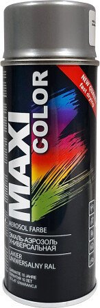 

Эмаль Maxi Color 9006MX RAL 9006 400 мл (серебристый)