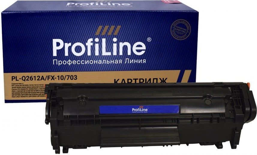 

Картридж ProfiLine PL-Q2612A/703 (аналог HP Q2612A/703)