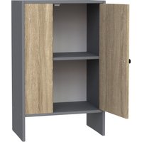 Тумба Mio Tesoro Мини 1 дверь 2.07.03.090.13 (серый/сонома)