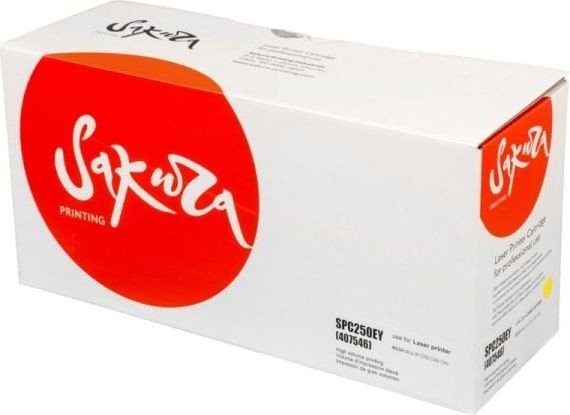 

Картридж Sakura Printing SASPC250EY (аналог Ricoh SP C250E Y)