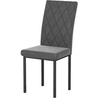 Стул Mio Tesoro Bellagio (черный/графит)