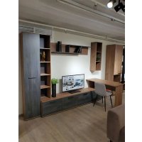 Полка Заречье Гретта ГТ-9 (Дуб Крафт Табачный/Интра)