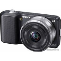 Беззеркальный фотоаппарат Sony Alpha NEX-3D Double Kit 16mm + 18-55mm