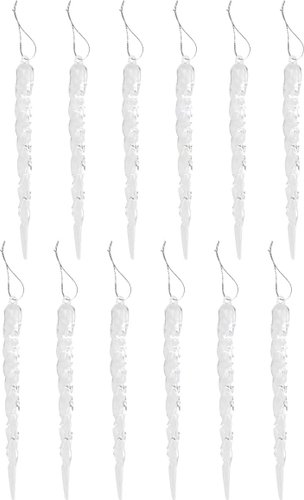 Золотая сказка Сосульки акриловые 592147 (12 шт)