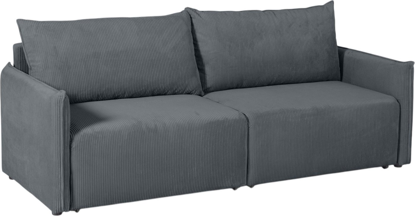 Диван Mio Tesoro Boxwel 418 Б-1.5ек-1.5ек-Б (графит 935)
