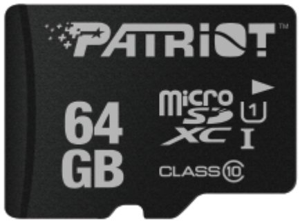 

Карта памяти Patriot microSDXC LX Series (Class 10) 64GB