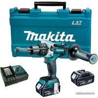 Дрель-шуруповерт Makita DDF481RTE (с 2-мя АКБ, кейс)