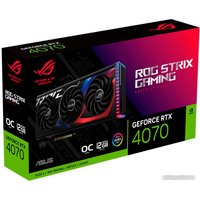 Видеокарта ASUS ROG Strix GeForce RTX 4070 12GB GDDR6X OC Edition ROG-STRIX-RTX4070-O12G-GAMING