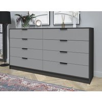 Комод Интерлиния Концепт КТ-К197 (серебро/антрацит)