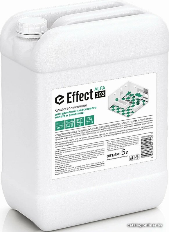 Средство для ванных комнат Effect Альфа 103 5 л