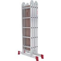 Лестница-трансформер Новая высота NV 233 трансформер с помостом 4x5 ступеней