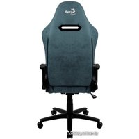 Игровое (геймерское) кресло AeroCool Duke Steel Blue (черный/синий)