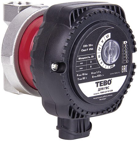 Циркуляционный насос TEBO TEBO-LR 15-12N