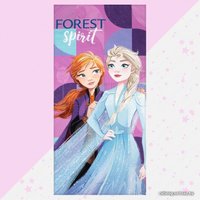Полотенце Disney Эльза и Анна. Холодное сердце 5033954 (фиолетовый)