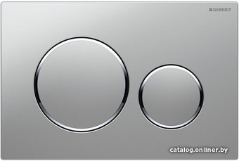 Панель смыва Geberit Sigma 20 115.882.KN.1 (матовый хром/глянцевый хром)