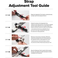 Ремешок Ringke Metal One Air для Galaxy Watch 8, 8 Classic 40 / 44 / 46 mm Silver