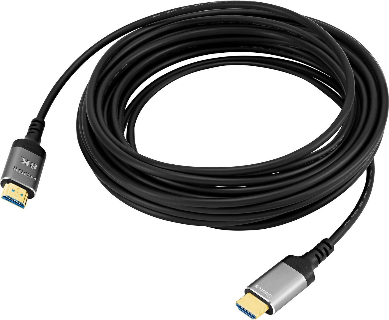

Кабель Digma HDMI 2.1 AOC (30 м, черный)