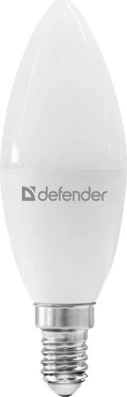 Светодиодная лампочка Defender C37-12W-865-E14