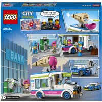 Конструктор LEGO City 60314 Погоня полиции за грузовиком с мороженым