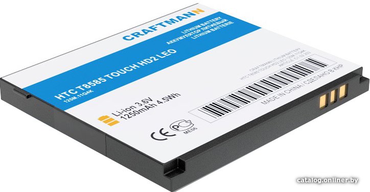 Аккумулятор для телефона Craftmann C1.02.203 (совместим с HTC BB81100)