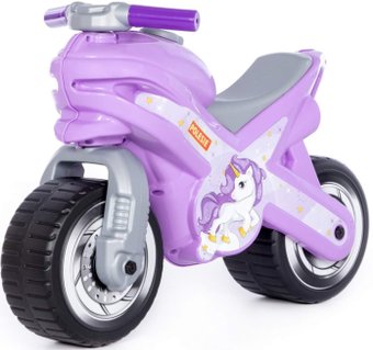 Каталка Полесье Мотоцикл МХ 09187 (сиреневый)