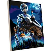 Картина по номерам PaintLine Дикий робот. Постер PL-00346