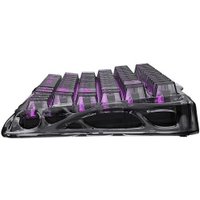 Клавиатура Gravastar Mercury V75 Lite Transparent Black (GravaStar Magnetic Blackcore)