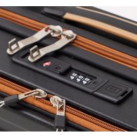 Чемодан-спиннер L'Case Milan-S 42 л (черный)