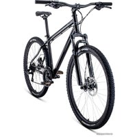 Велосипед Forward Sporting 27.5 3.0 disc р.19 2021 (черный)